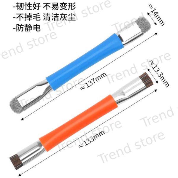 Two cleaning brushes